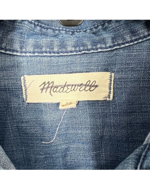Madewell Short Sleeve Denim summer dress - Picture 7 of 7